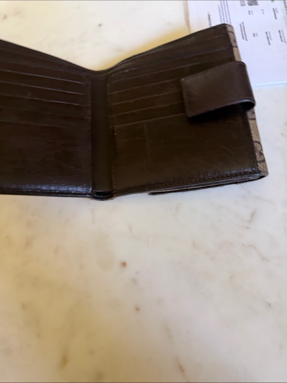 Gucci horsebit compact Monogram Canvas Wallet - Picture 6 of 14